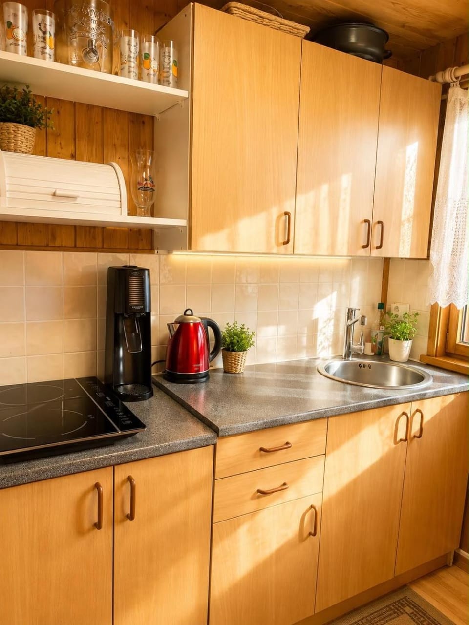 Wellness srub Orlík House in Czechia