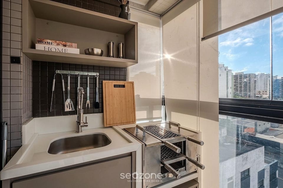 BBQ facilities, Balcony/Terrace, Kitchen or kitchenette, City view