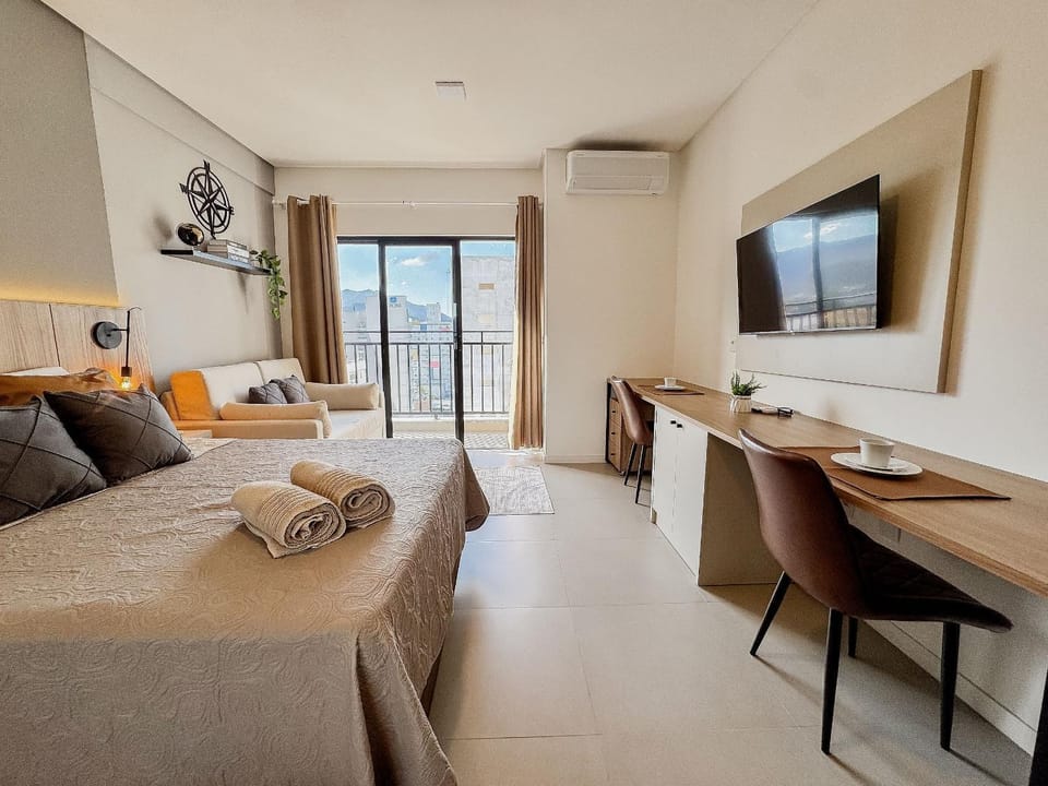 Flat confortável para 3 em Brusque Apartment in Brusque