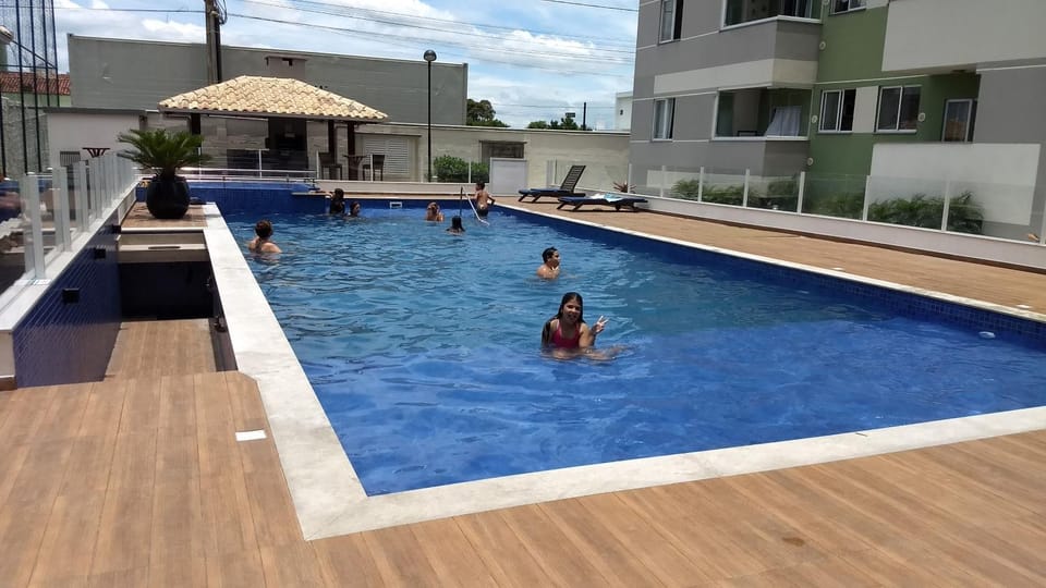 Easy Club 308 Apto 2 quartos Ar condicionado Wi-Fi Netflix Prime piscina Elevador Churrasqueira Sacada 200 m da praia Ideal para Famílias e Amigos Reserve agora Apartment in State of Santa Catarina