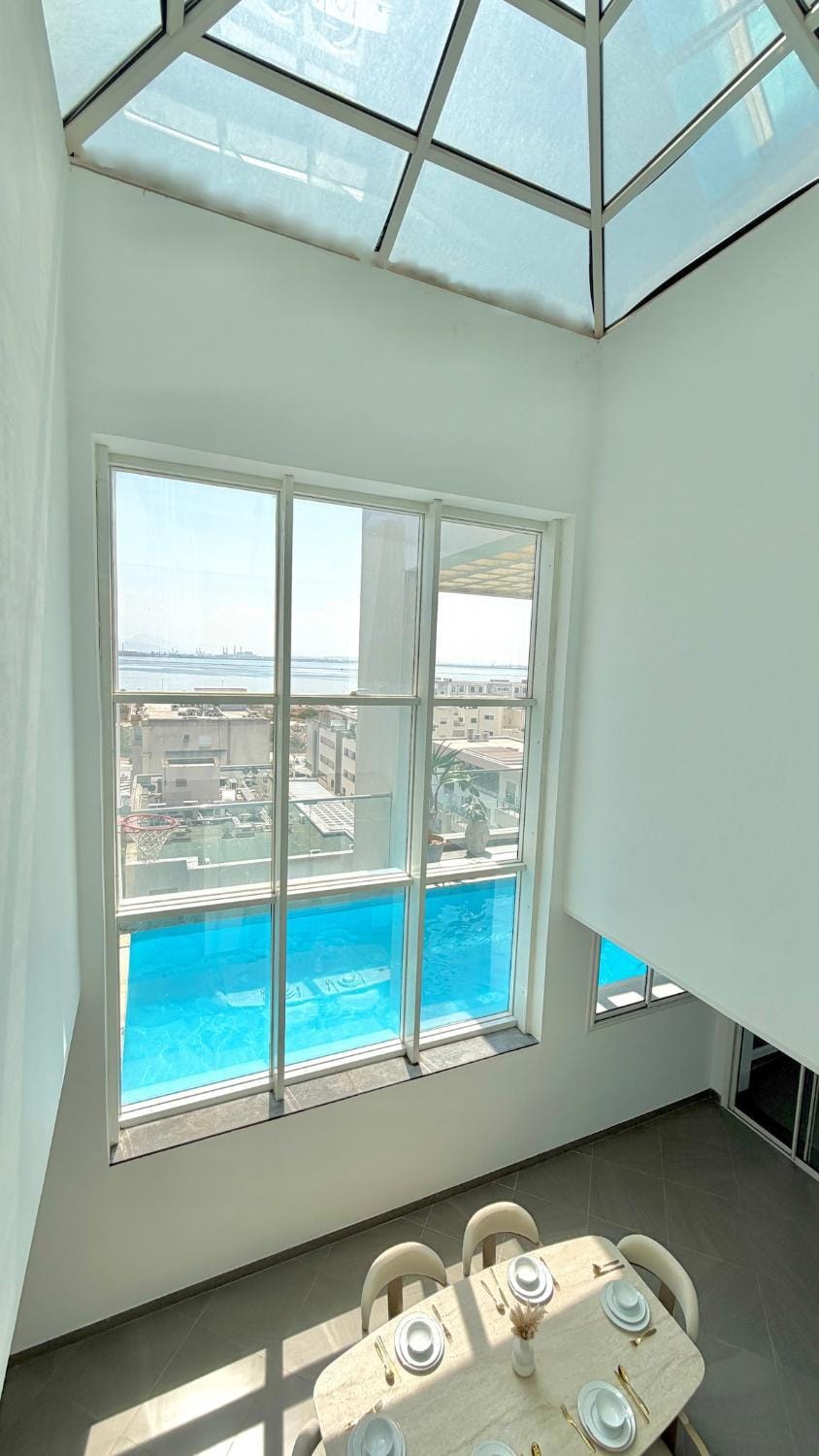Penthouse with private pool and panoramic view Apartment in Tunis Governorate, Tunisia