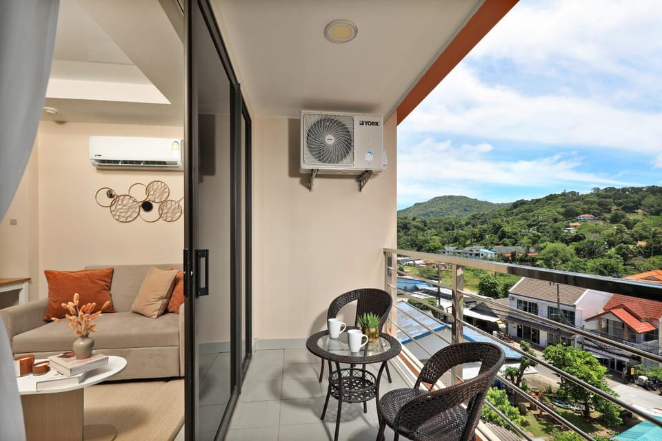 View (from property/room), Seating area, air conditioner