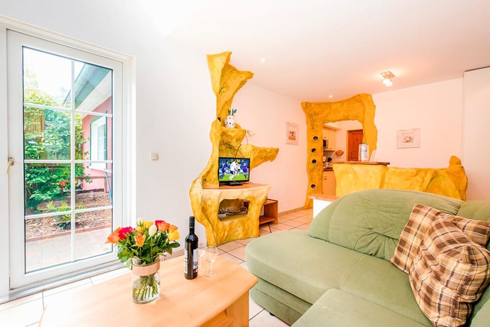 Bunte Villa, Whg Veranda Apartment in Prerow