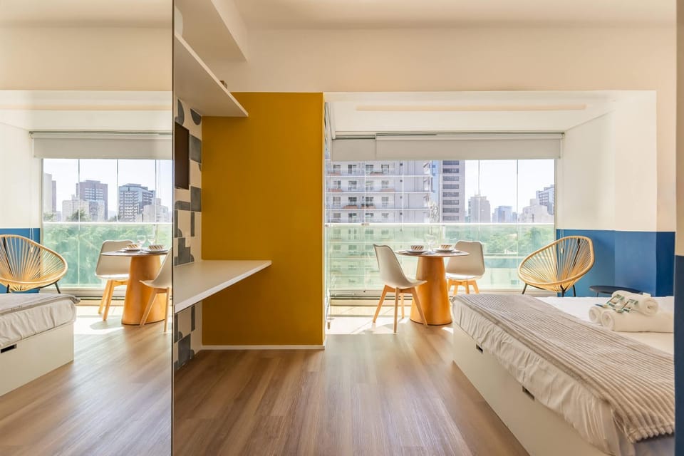 Studio em Perdizes com Vaga de garagem perto do Allianz Parque Apartment in Sao Paulo City