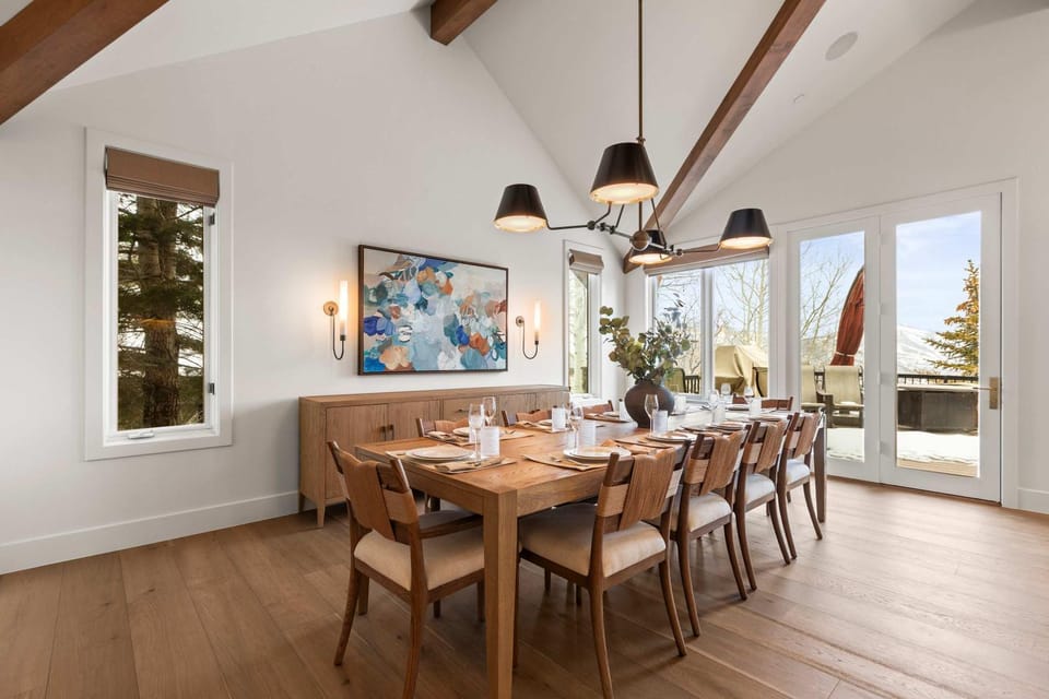 Abode at Sun Ridge hot tub Deer Valley views House in Park City