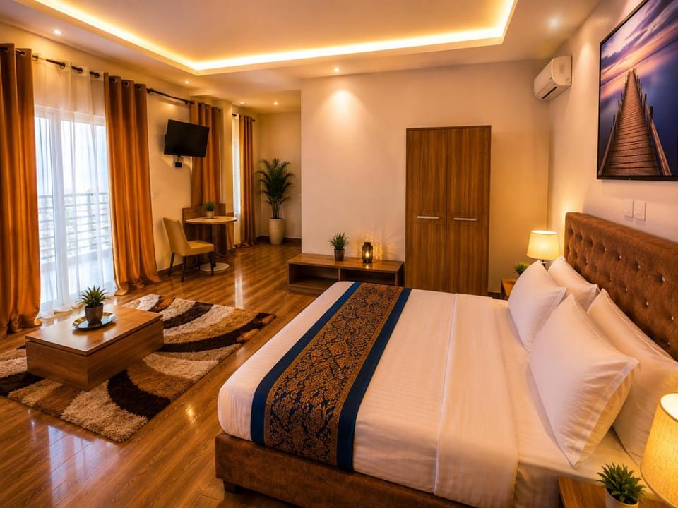 Bed, TV and multimedia, Photo of the whole room, Bedroom, wardrobe