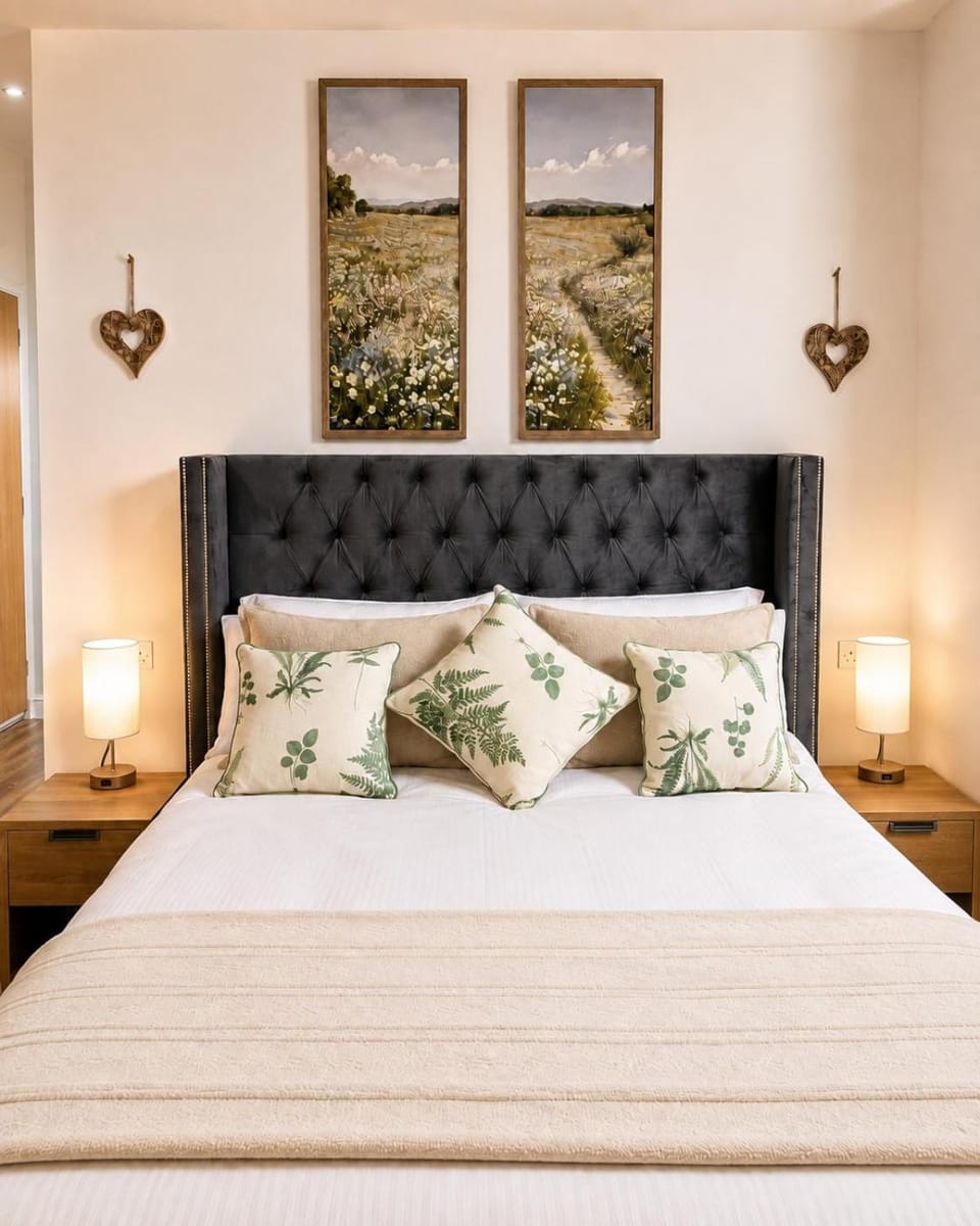 Bed, Bedroom
