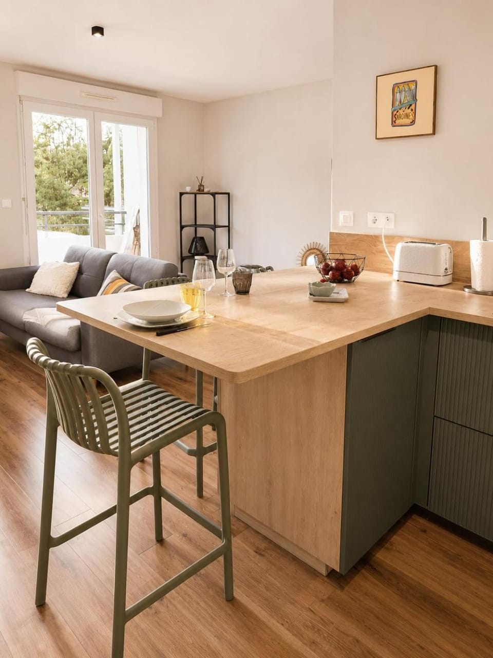 Confortable avec balcon 10 min gare et centre ville Apartment in Lannion