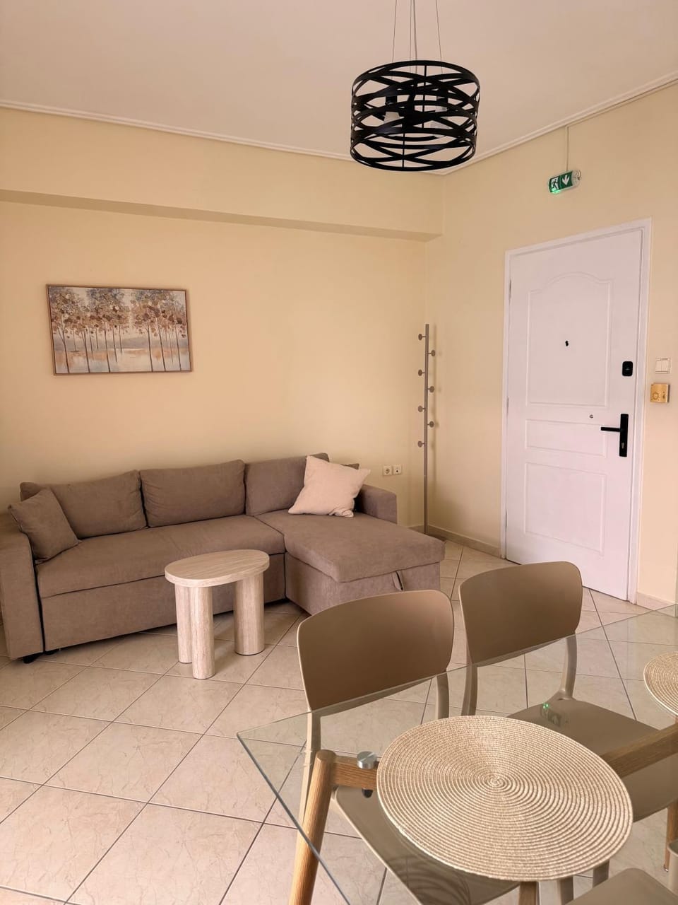 Twin balconies of Chalkida Apartment in Euboea