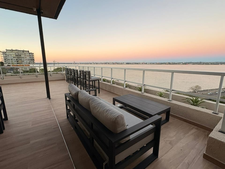 Natural landscape, View (from property/room), Balcony/Terrace, Balcony/Terrace, Sunset