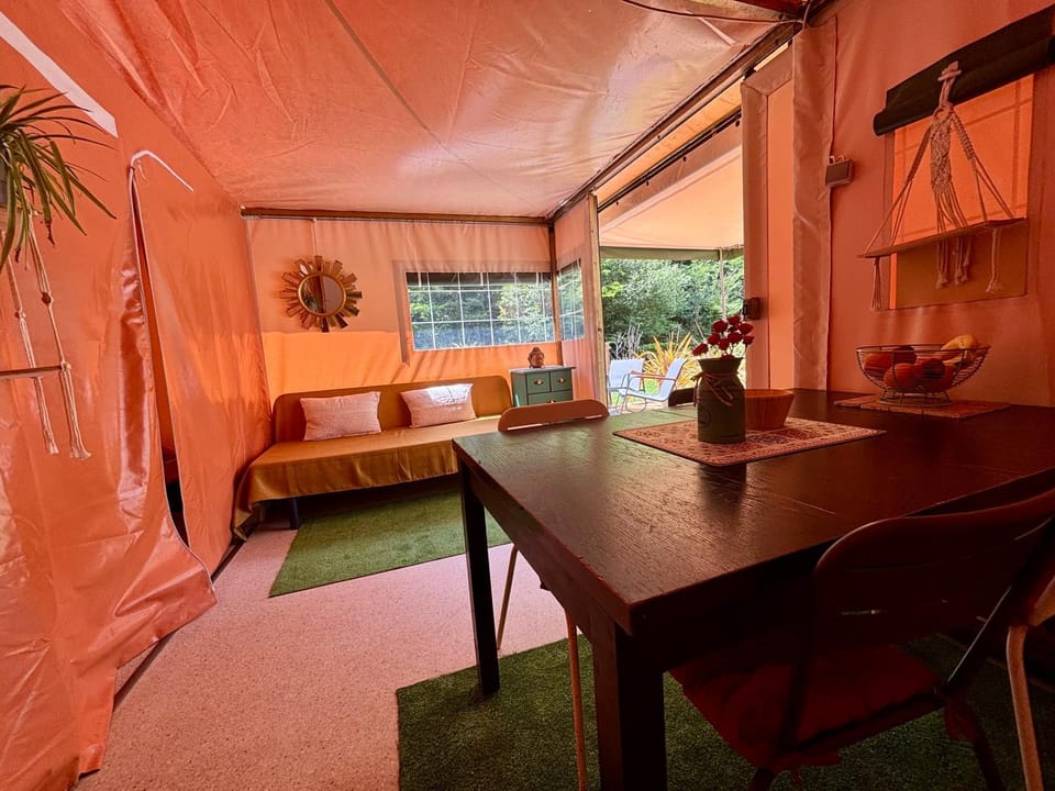 Nature et spa en Pays Basque Luxury tent in French Basque Country