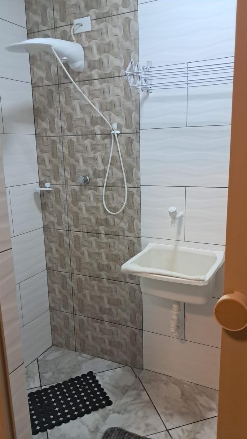 Kitnet Guilhermina praia grande Pé na areia Apartment in State of São Paulo