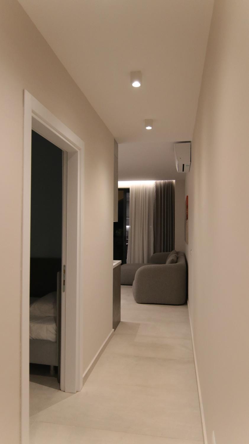Bed, Photo of the whole room, Bedroom, wardrobe, air conditioner