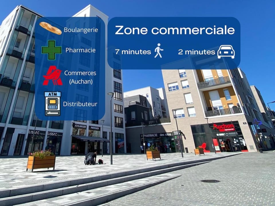 Luxe, Terrasse et Parking - 10 min de l'Aéroport CDG Apartment in Île-de-France