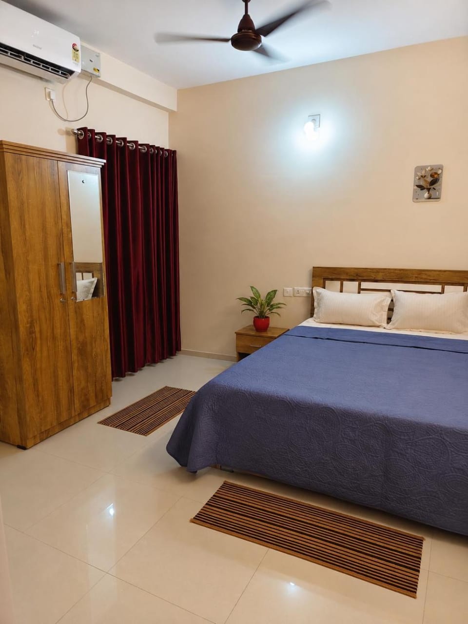 Manjadi Stay 2 BHK 2 AC Bedroom Apartment 160m to Guruvayur Temple Apartment in Kerala