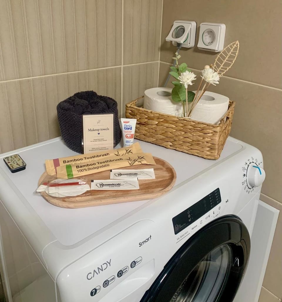 towels, washing machine