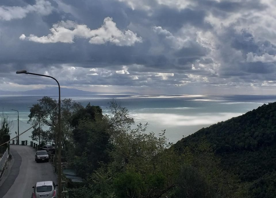Natural landscape, Balcony/Terrace, Mountain view, Sea view