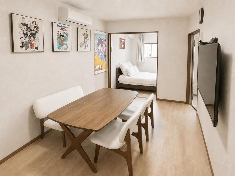 神龍の間 最大4名 地下鉄大国町駅徒歩6分 心斎橋なんば5分 Apartment in Osaka