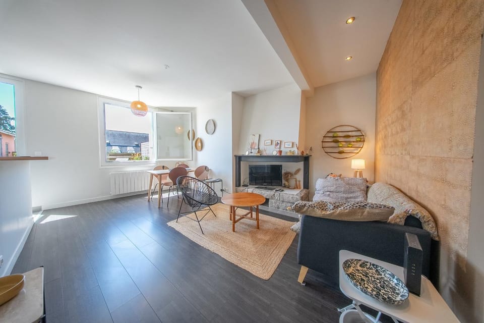 Cocon Cosy avec Grande Terrasse & Parking Apartment in Vannes