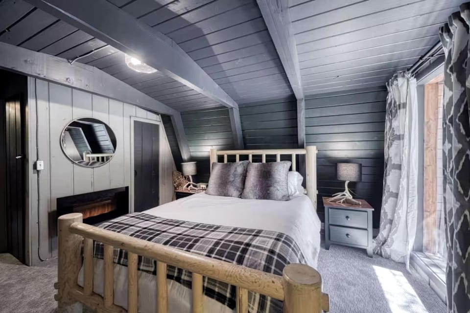 Modern A-Frame Cabin with Hot Tub Near Yellowstone, Island Park, Idaho Cabin in Idaho