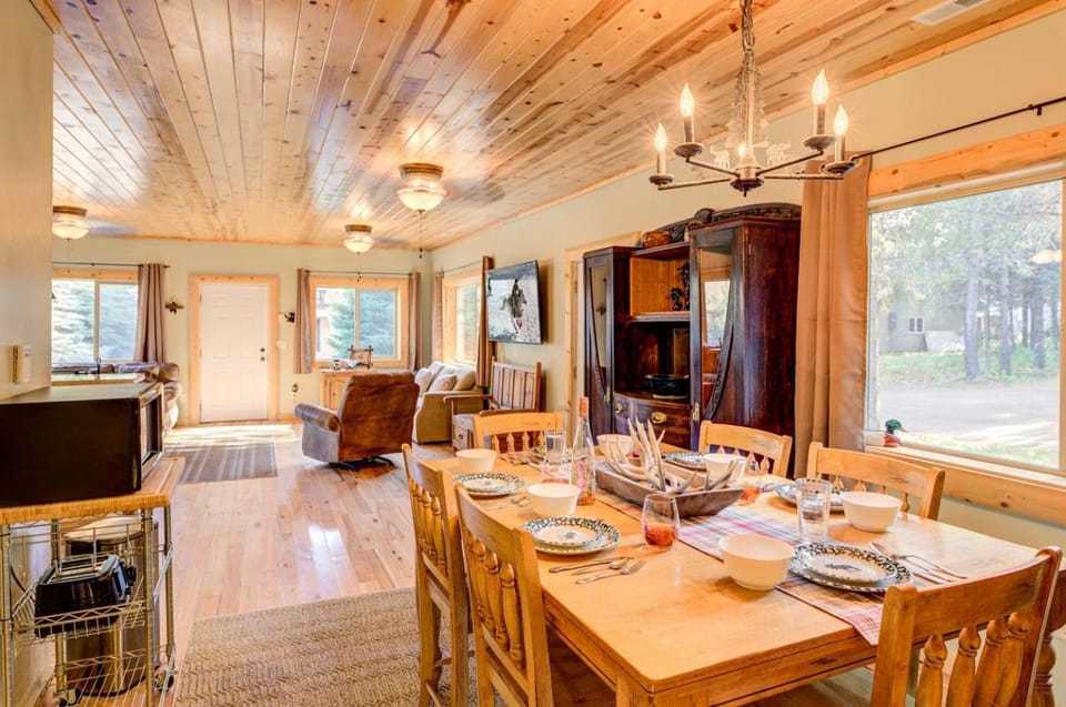 Rustic Cabin with Firepit for Cozy Summer Night Escapes in Island Park, Idaho Cabin in Island Park