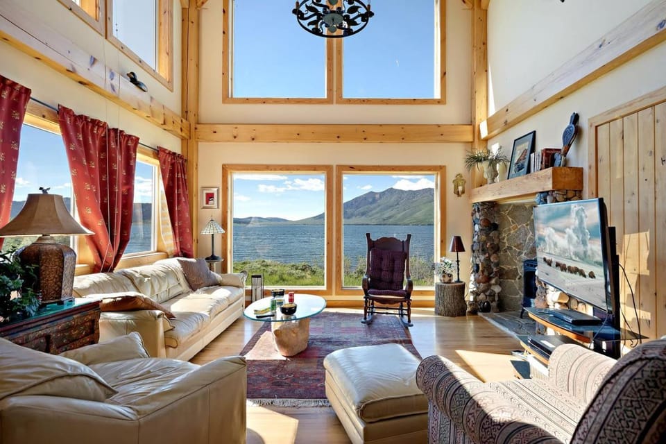 Rustic Lakefront Cabin with Private Oasis near Henrys Lake, Island Park, Idaho Cabin in Henrys Lake