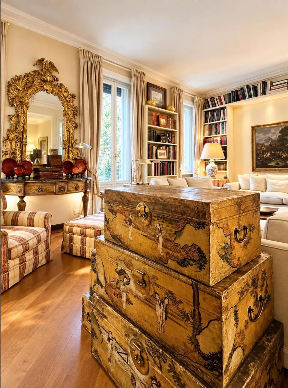Living room, Seating area