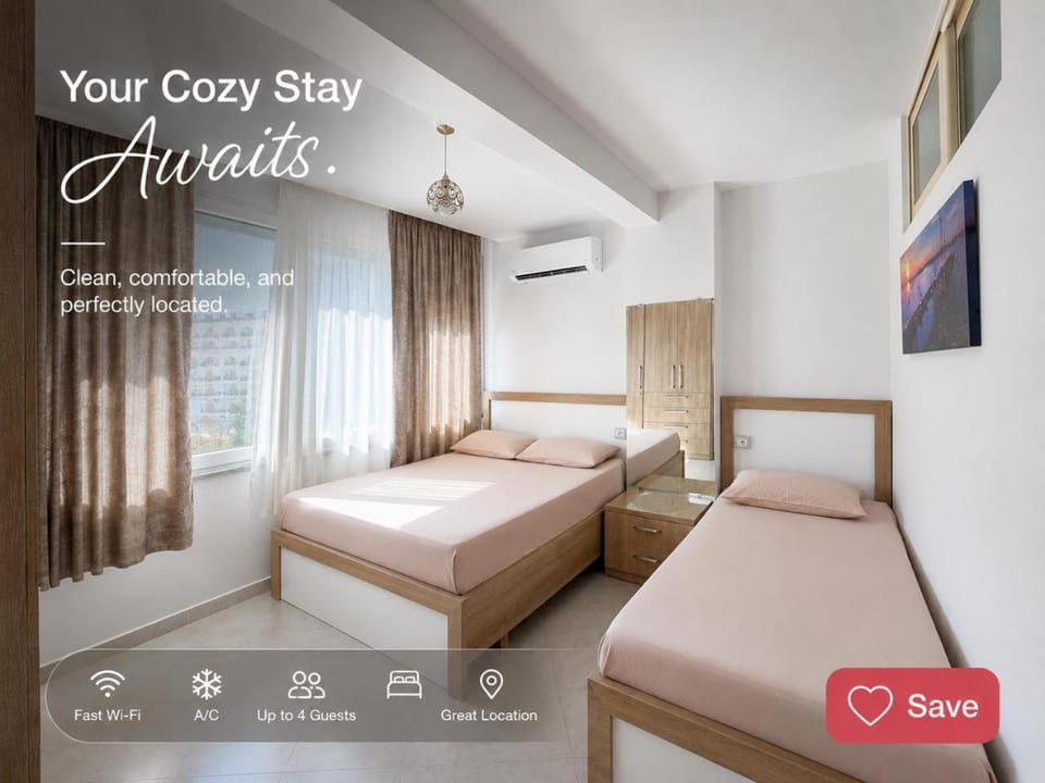 Bedroom, air conditioner