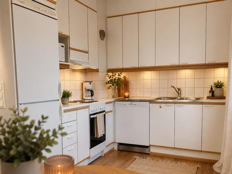 Nordic Haven Near Center I Private Sauna I Wi-Fi Apartment in Rovaniemi