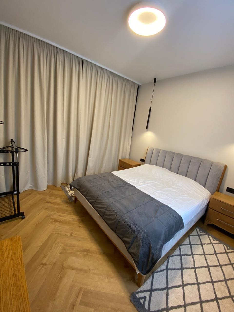 Bed, Bedroom, wardrobe