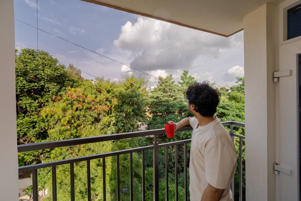 Natural landscape, View (from property/room), Balcony/Terrace, Garden view