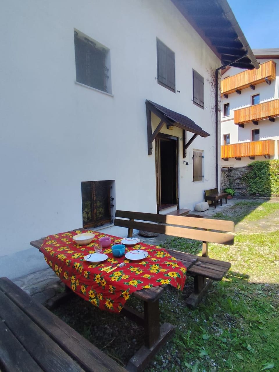 Property building, Garden