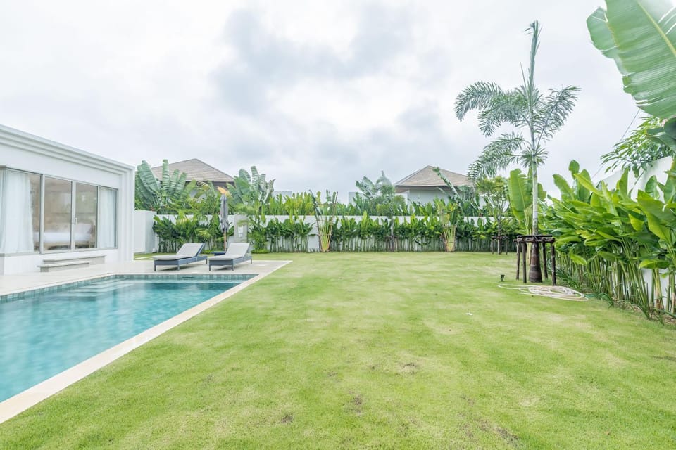 Spring, Day, Garden, Garden view, Pool view, Swimming pool, sunbed