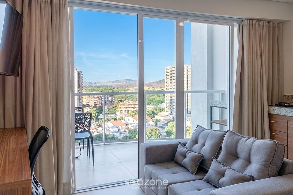 Balcony/Terrace, Kitchen or kitchenette, Living room, City view