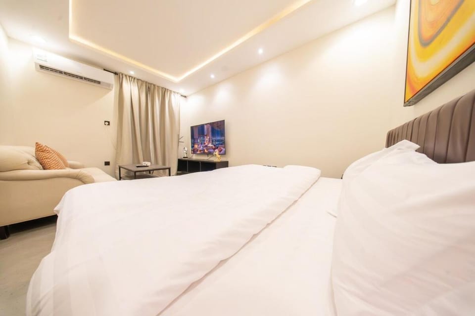 N32 Peaceful 1BR Studio, Al Murooj Apartment in Riyadh