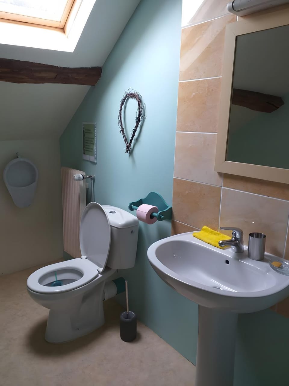 Bathroom, Living room