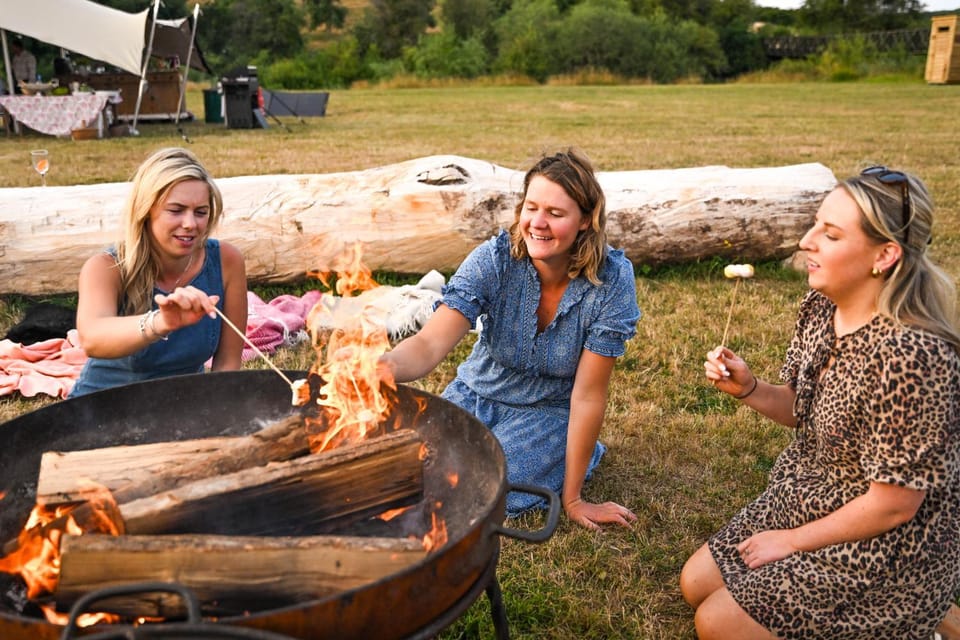 Hopnest Retreats Luxury tent in Malvern Hills District