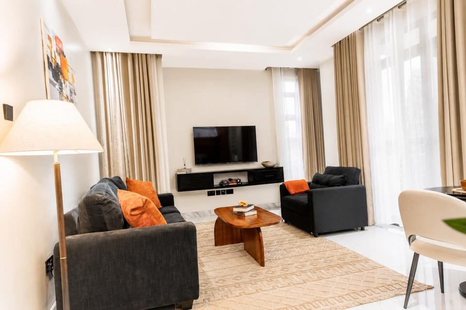 Modern 1BR Near Acacia Mall 24hours Power Free Parking Apartment in Kampala