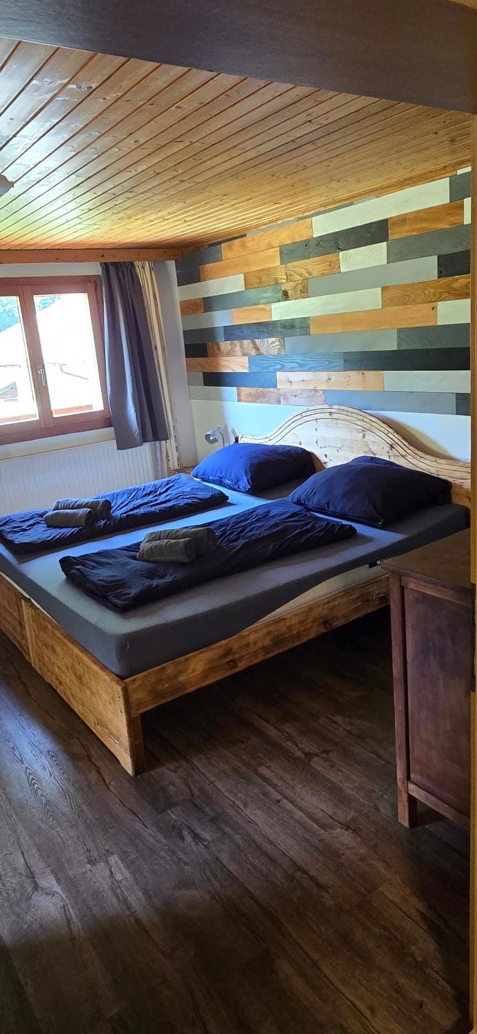 Property building, Living room, Bedroom