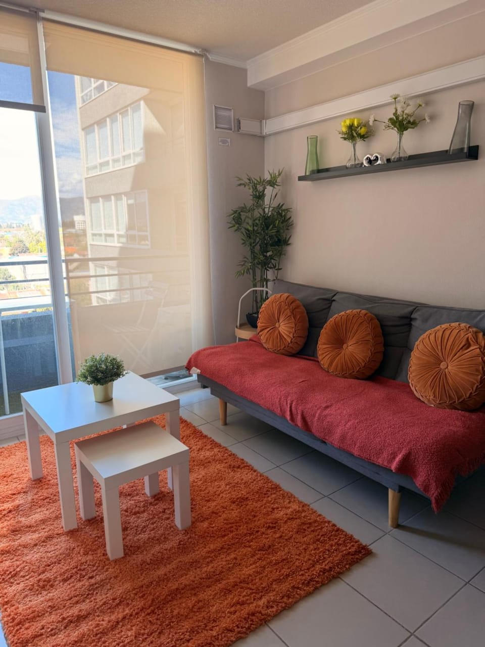 Dep 2 hab- 1 baño -parking privado-aire acondicionado cercano a centros comerciales Apartment hotel in Rancagua