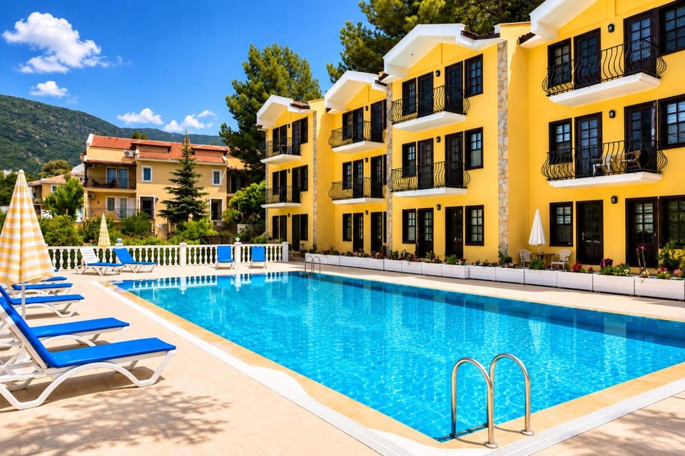 Very Close to Ölüdeniz, Luxury in a Complex with a Pool Apartment in Ölüdeniz