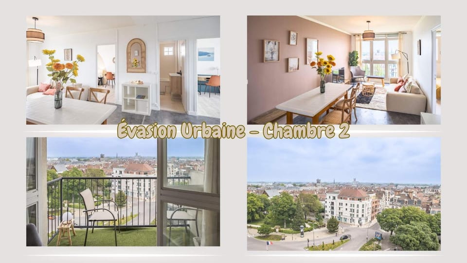 Balcony/Terrace, Living room, Dining area, City view