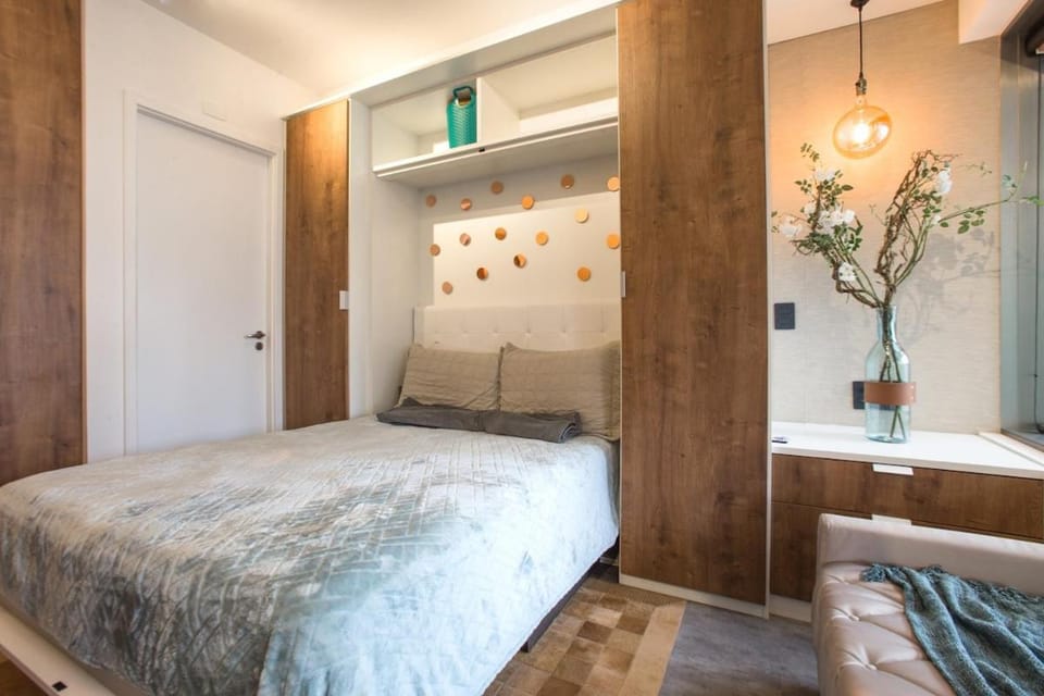 New Studio Pool next Republica Subway DR1008 Apartment in Sao Paulo City