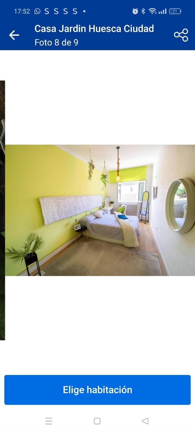Huesca Casa Jardín Apartment in Huesca