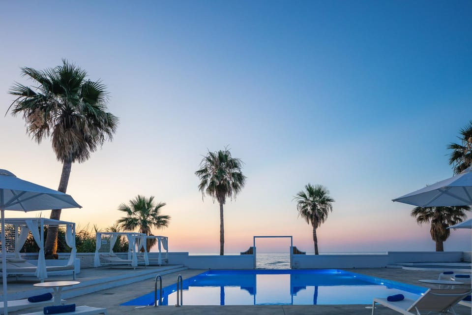 Natural landscape, Pool view, Sea view, Swimming pool, Sunrise, Sunset