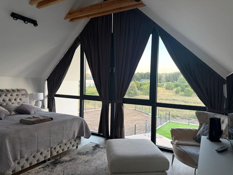 Bed, Natural landscape, Bedroom