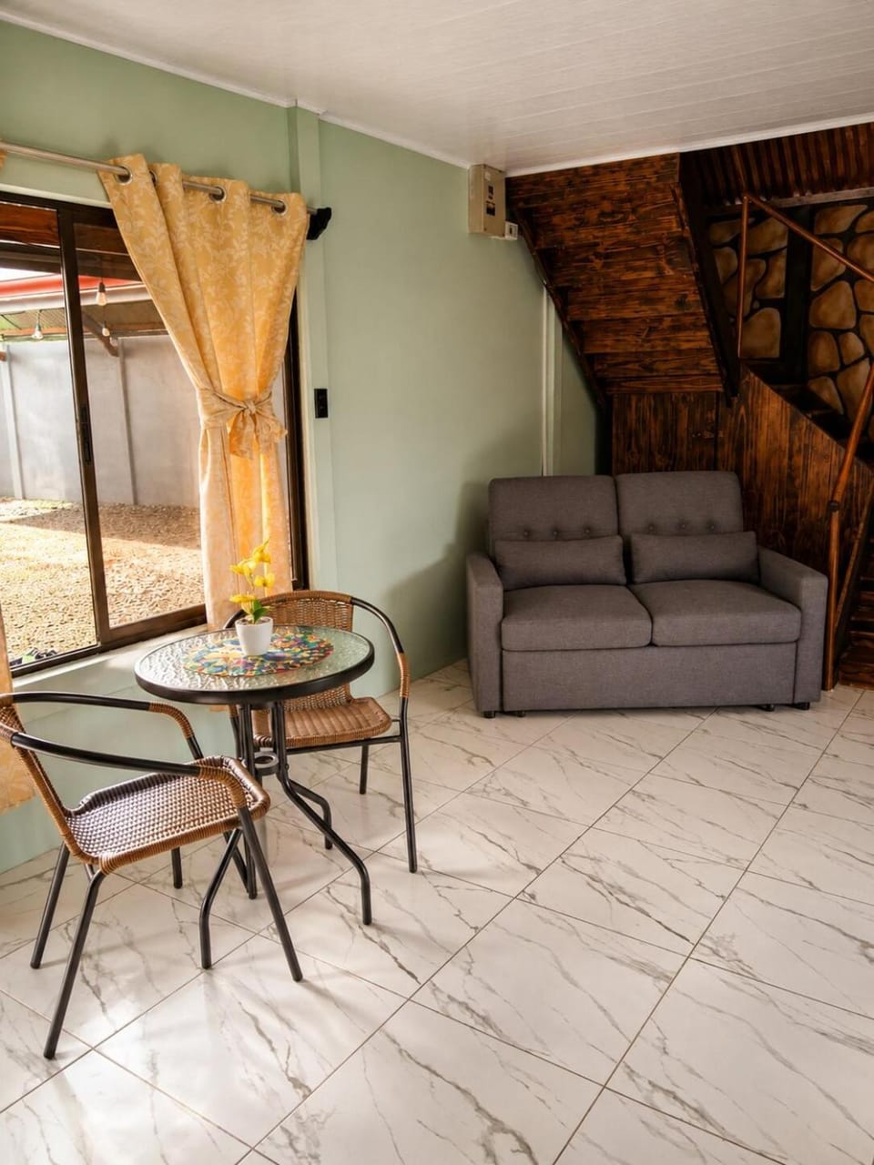 Living room, Dining area