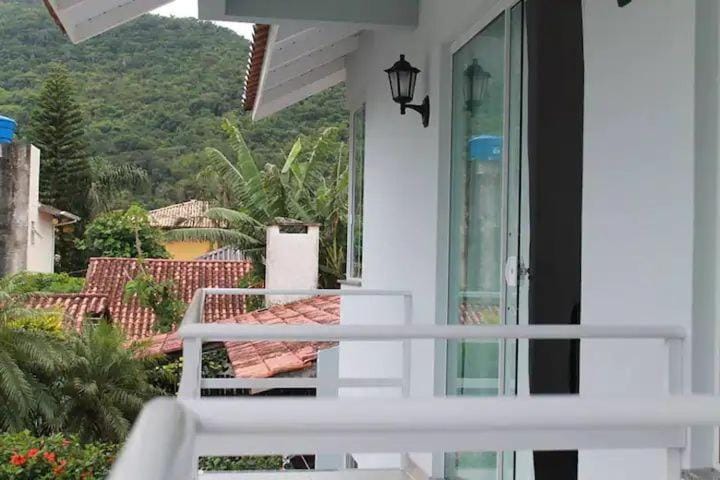 Property building, Patio, Spring, Day, View (from property/room), Mountain view