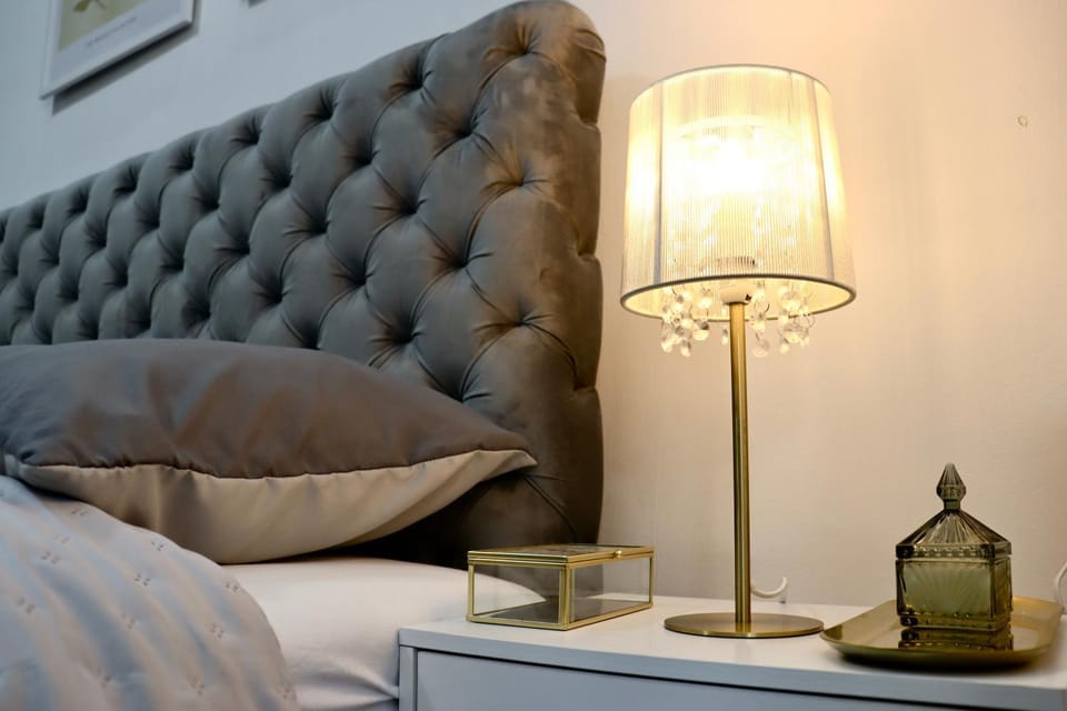 Bed, Decorative detail, Bedroom