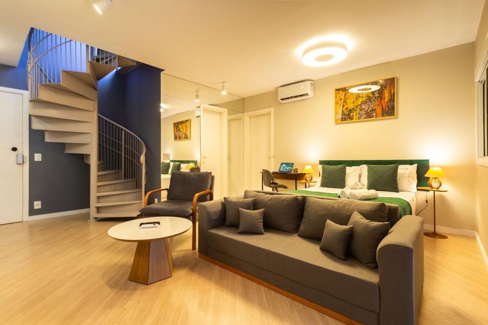 A4/201-Duplex+Ar+Churras no MorumBIS e Einstein Apartment in Sao Paulo City